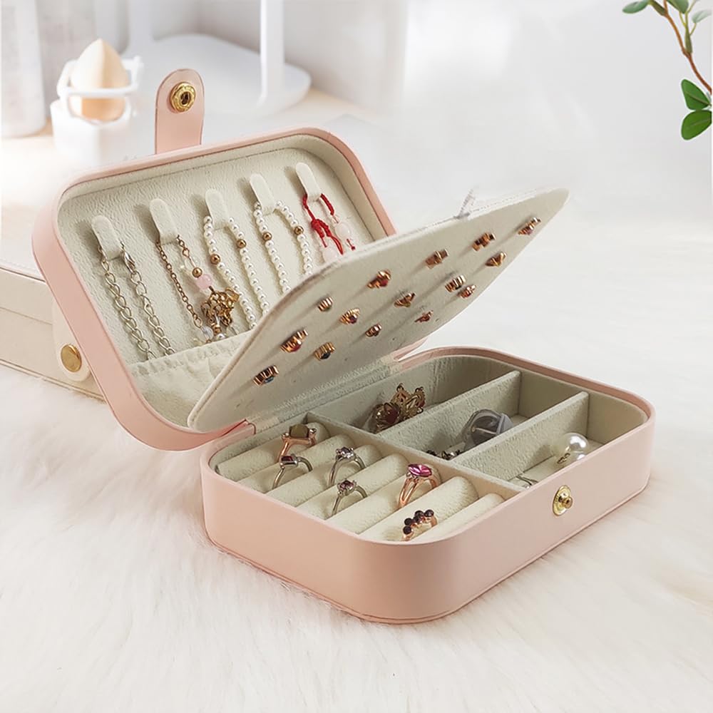 Big Jewellery Box - Jewellery Organizer Box - Jewelry Leather Jewelry Box
