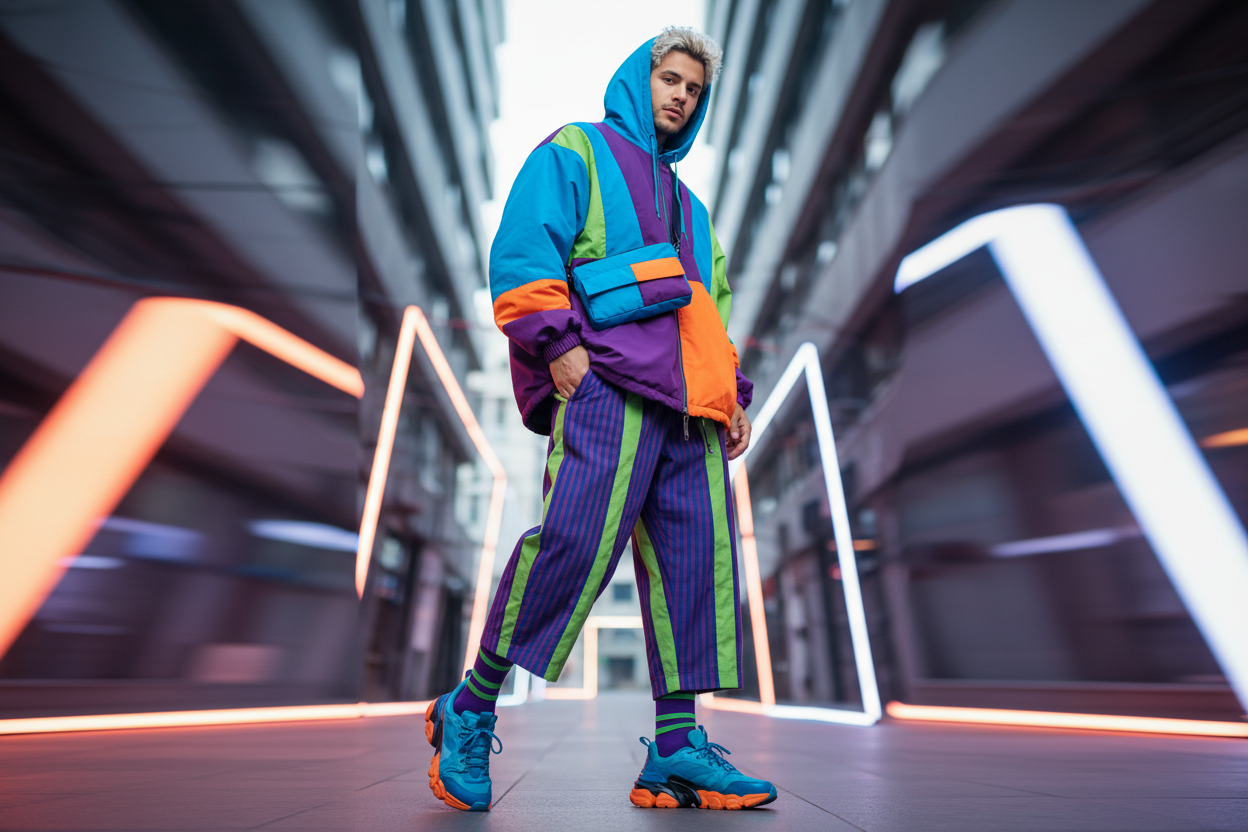 gen g cool look men colour ful wear