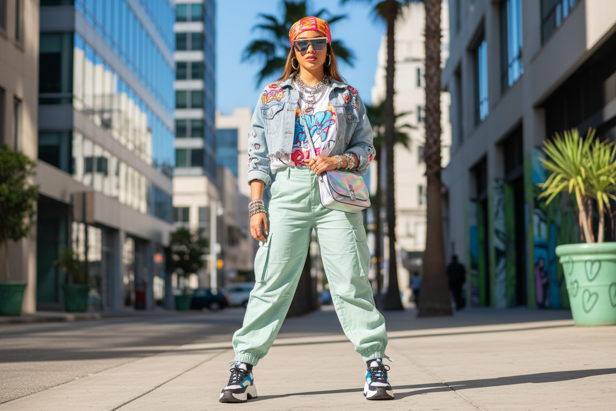 young cool look ledis\